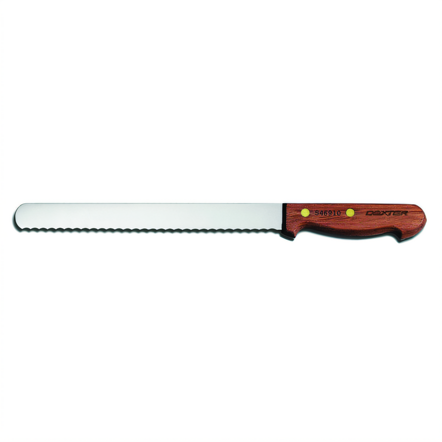 Product image #1 for Dexter Russell Traditional 12-Inch Scalloped Slicer Knife with Rosewood Handle