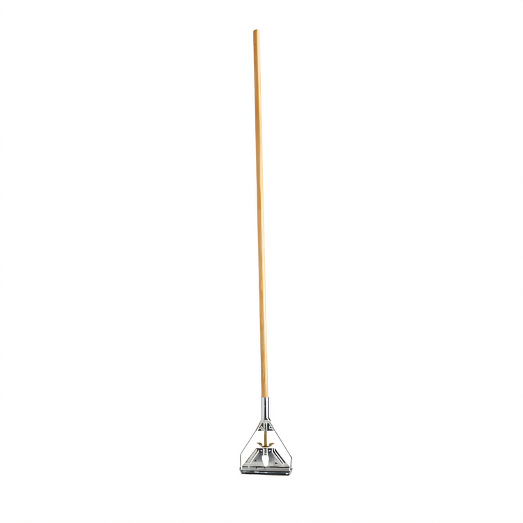 Product image #1 for E-Z Change 60-Inch Quick-Release Wood Wet Mop Handle with Steel Head