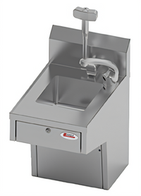 Eagle Group HSAP-10-EYE Wall Mount Hand Sink with Electronic Eye Faucet, Skirt & Dispensers