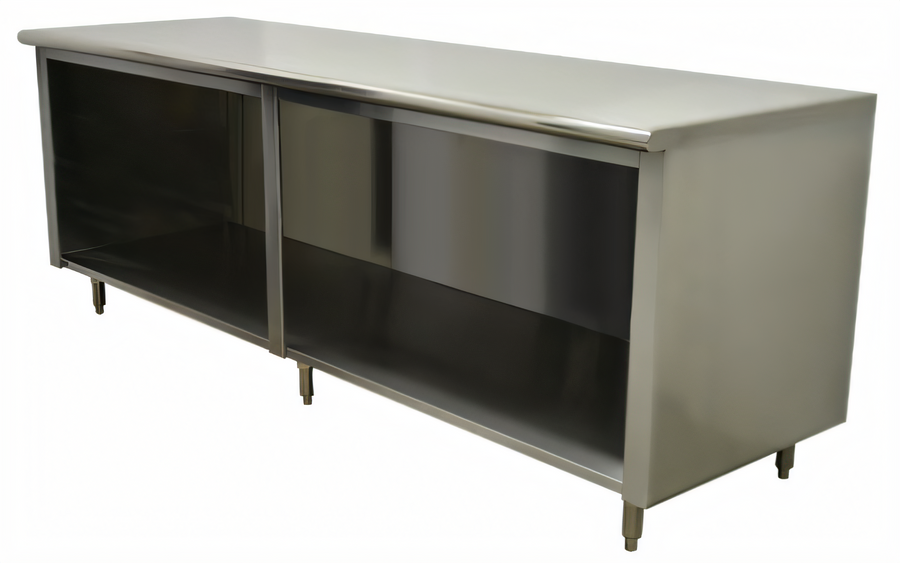 Product image #1 for Advance Tabco Special Value Series 120-Inch x 30-Inch Flat Top Open Base Work Table