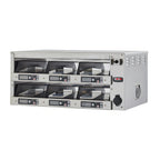 Thumbnail image #1 for Carter-Hoffmann (Middleby) M212S-2T Modular Hot Well Holding Cabinet, Single-Sided, 6-Pan, Programmable Digital Controls, Stainless Steel