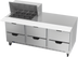 Thumbnail image #1 for Beverage-Air SPED72HC-12M-6 72-Inch Mega Top Sandwich Prep Table with 6 Drawers