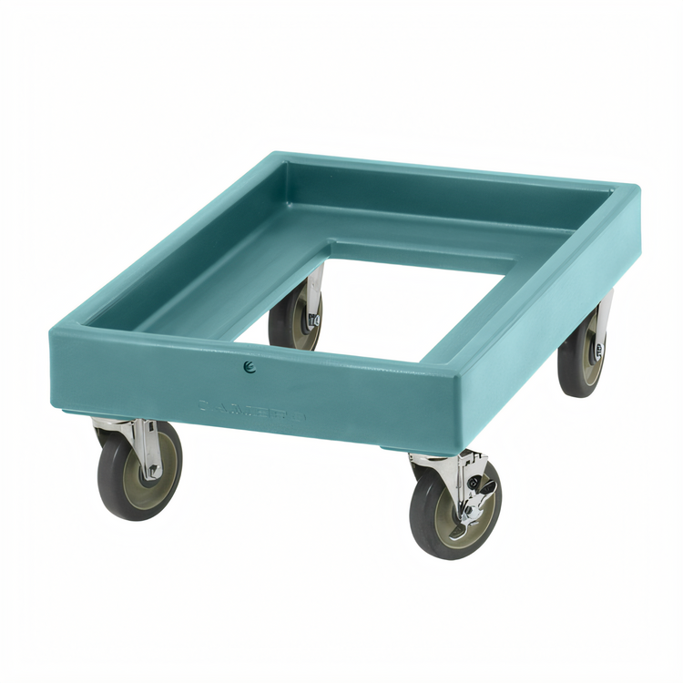 Product image #2 for Cambro Camdolly Open-Frame Beverage Carrier Dolly, 350 lb Capacity, Without Handle, Slate Blue