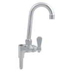 Thumbnail image #1 for BK Resources OptiFlow BKF-AF-3G-G Add-On Faucet, 3" Gooseneck, Ceramic Cartridges, Polished Chrome, Lead-Free