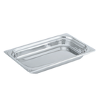 Thumbnail image #1 for Vollrath Miramar® 8230410 Decorative 1/1 Full-Size Hotel Pan, 6.3 Qt., High-Polished 18/8 Stainless Steel, Embossed Rim
