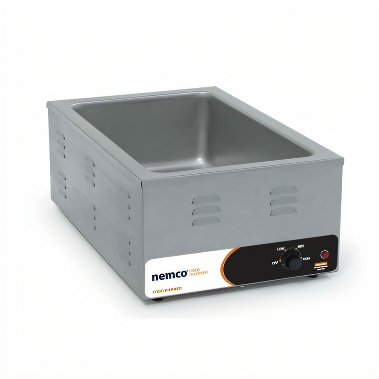Product image #1 for Nemco 6055A-CW Countertop Full-Size Wet Cooker/Warmer, 120V