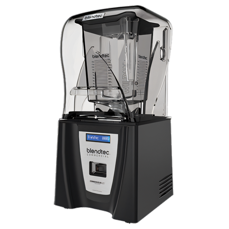 Product image #1 for Blendtec Connoisseur 825 Countertop/In-Counter Commercial Blender Package with 2 FourSide 75 oz Tritan Jars and Sound Enclosure