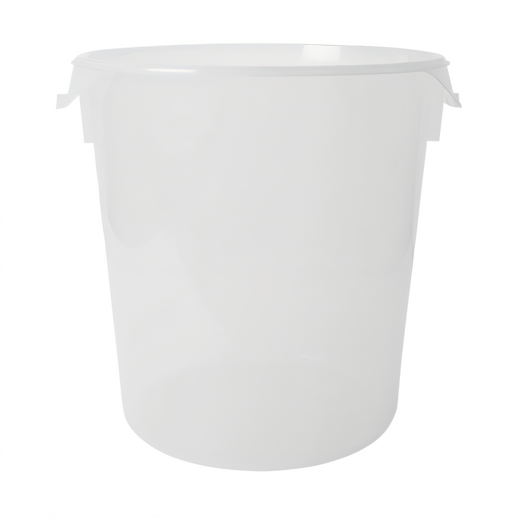 Product image #1 for Rubbermaid Commercial 22 Qt Clear Round Stackable Food Storage Container