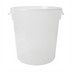 Thumbnail image #1 for Rubbermaid Commercial 22 Qt Clear Round Stackable Food Storage Container