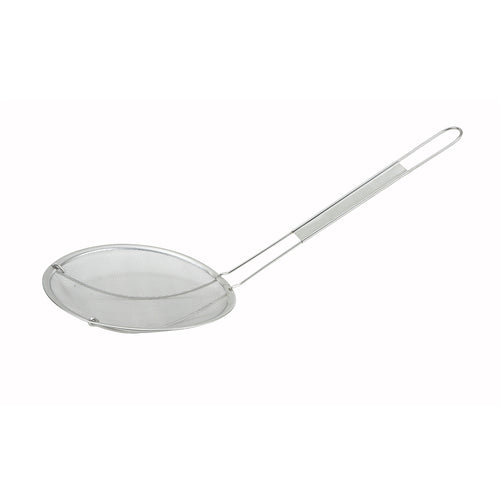 Product image #1 for Winco 6-Inch Round Stainless Steel Coarse Single-Mesh Strainer/Skimmer