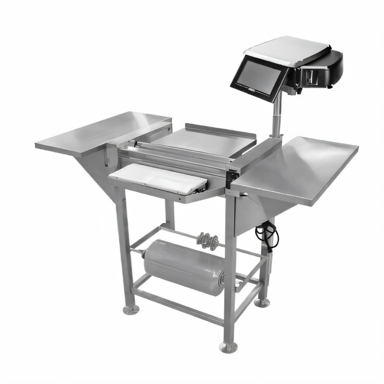Product image #1 for Hobart Weigh/Wrap HWS-4-C Hand Wrap Station with 20-Inch Film Capacity and Heated Sealing Plate