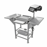 Hobart Weigh/Wrap HWS-4-C Hand Wrap Station with 20-Inch Film Capacity and Heated Sealing Plate