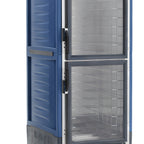 Thumbnail image #1 for Metro C5 Insulation Armour C539-CDC-L-BU Mobile Full-Height Heated Holding & Proofing Cabinet, Dutch Clear Doors, 35-Pan, 120V