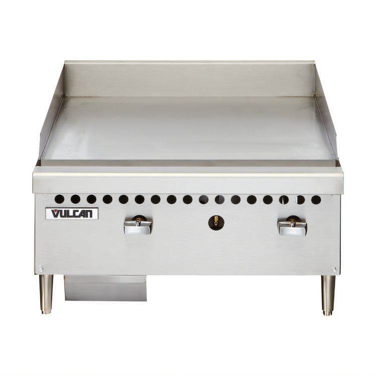 Product image #1 for Vulcan VCRG48-M-QS-PLATINUM Countertop Gas Griddle, 48 Inch x 20-1/2 Inch Cooking Surface, Natural Gas, 100,000 BTU