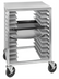 Thumbnail image #2 for Channel Manufacturing Half-Size Aluminum Pizza Pan Rack with Aluminum Work Top, 12-Pan Capacity