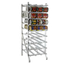 Thumbnail image #1 for New Age Heavy-Duty Full-Size Stationary Aluminum Can Storage Rack for #5 and #10 Cans