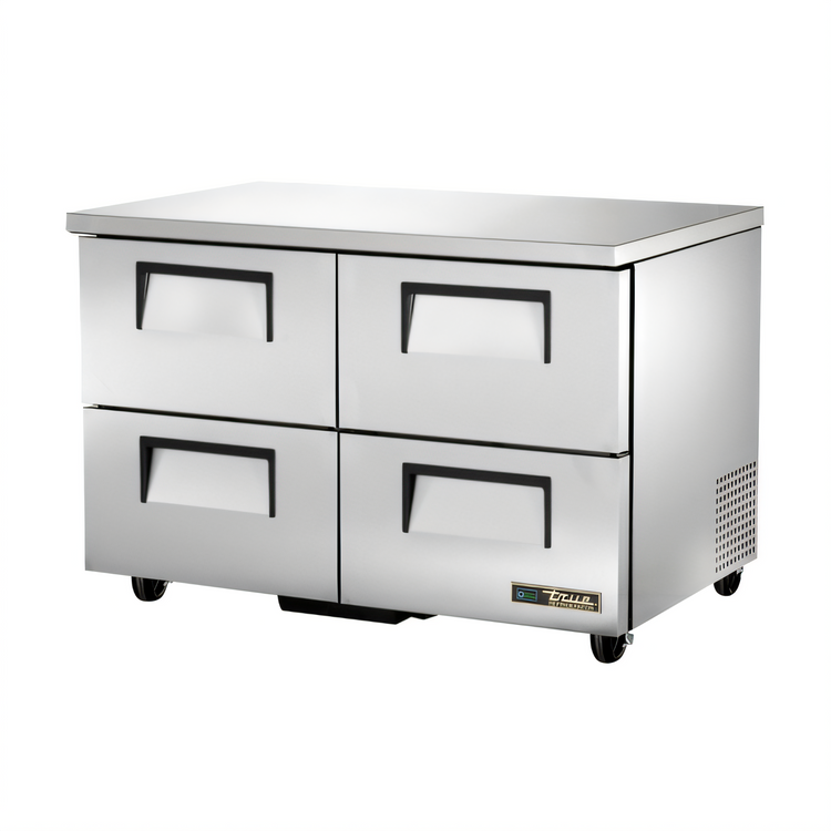 Product image #1 for True 48-Inch 4-Drawer 2-Section Undercounter Refrigerator
