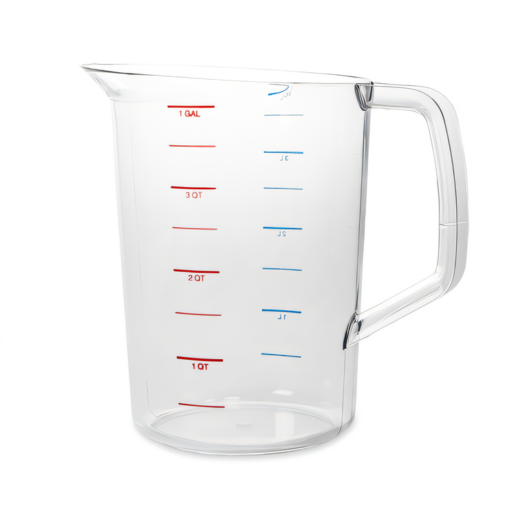 Product image #1 for Bouncer 4 Quart Clear Polycarbonate Measuring Cup