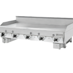 Thumbnail image #1 for Garland Master CG-72F 72-Inch Countertop Gas Griddle, Front Drain, 1-Inch Polished Steel Plate, Electronic Thermostatic Controls