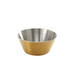 Thumbnail image #2 for American Metalcraft Round Gold Satin Stainless Steel Sauce Cup, 1-1/2 oz.