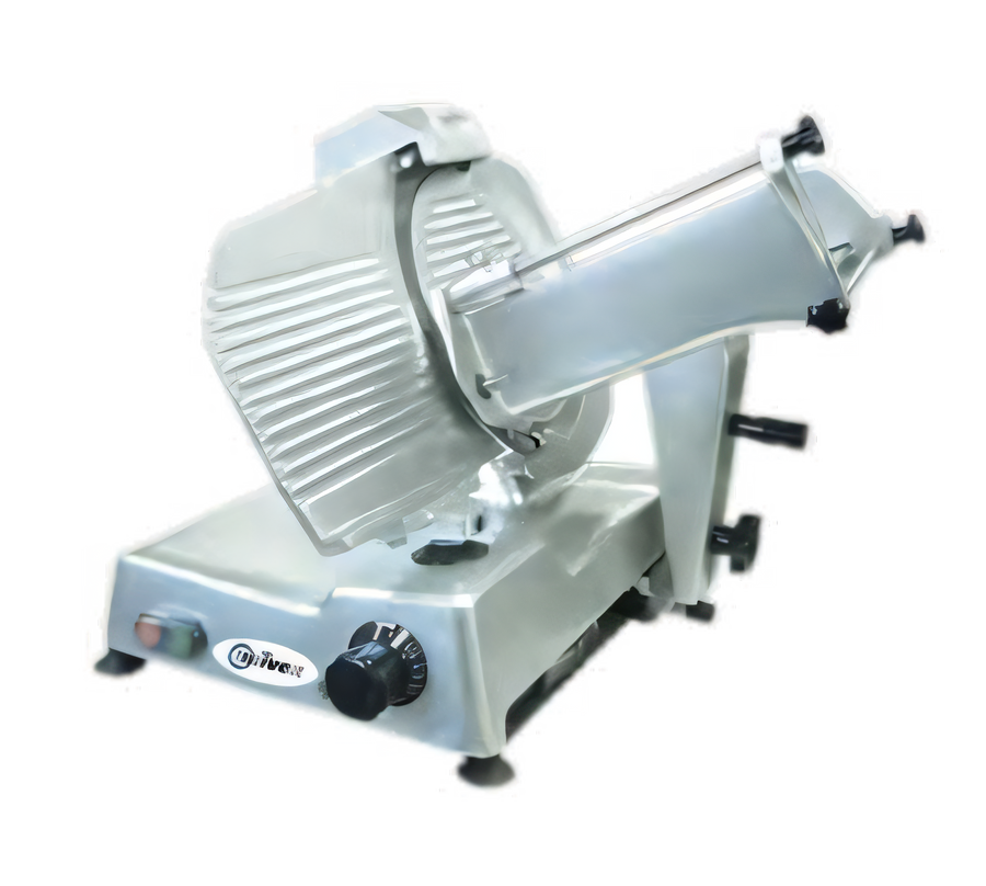 Product image #1 for Univex Value Series 12-Inch Manual Gravity Feed Commercial Slicer with Built-In Sharpener
