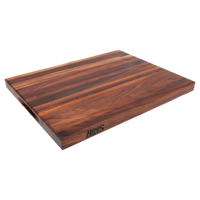 John Boos Boos Block American Black Walnut Edge Grain Reversible Cutting Board, 20 x 15 x 1-1/2 Inch