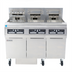 Thumbnail image #1 for Frymaster FPRE317 RE Series High-Efficiency Electric Fryer Battery with (3) 50 lb. Full Frypots and Built-in Filtration
