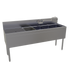 Thumbnail image #1 for Glastender Four-Compartment Underbar Sink Unit with Left Drainboard, 66-Inch x 19-Inch