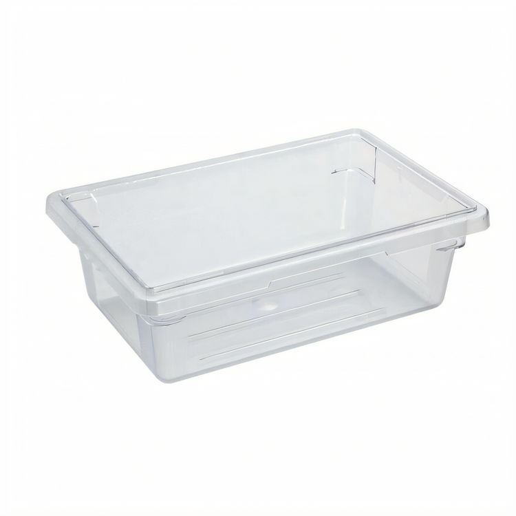Product image #1 for Clear Rectangular Stackable Polycarbonate Food Storage Container, 12 x 18 x 6 Inch