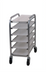 Thumbnail image #1 for Channel Manufacturing 518AP3 Tray Cart & Dispenser