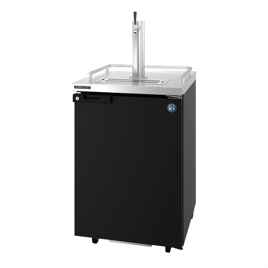 Product image #1 for Hoshizaki DD24 Direct Draw Beer Dispenser with 1 Tower, Swing Door, and 1/2 Keg Capacity
