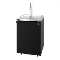 Hoshizaki DD24 Direct Draw Beer Dispenser with 1 Tower, Swing Door, and 1/2 Keg Capacity