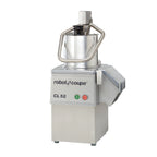 Thumbnail image #1 for Robot Coupe CL52E NODISC Continuous-Feed Vegetable Prep Machine, 2 HP, Full-Moon and Round Hoppers, No Bowl, Stainless Steel Base