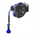 Thumbnail image #1 for T&S Brass Open Stainless Steel Retractable Hose Reel with 3/8 Inch x 15 Foot Hose and 1.07 GPM JeTSpray Valve