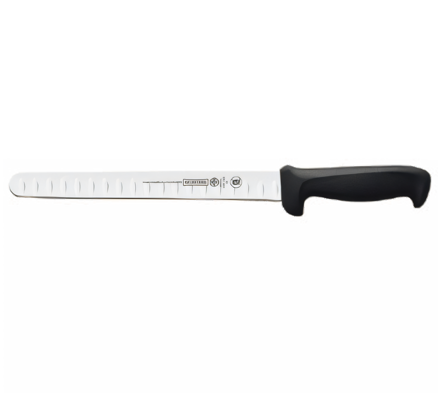 Product image #1 for Mundial 10-Inch Hollow Edge Slicing Knife with Black Polypropylene Handle