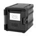 Thumbnail image #1 for Metro Mightylite ML300-BL 4-Pan Front-Load Insulated Food Pan Carrier, Black