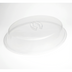 Thumbnail image #1 for American Metalcraft 28-Inch Oval Serving Tray Cover, Clear Antimicrobial ABS