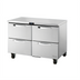 Thumbnail image #1 for True SPEC SERIES 48-Inch 4-Drawer Undercounter Freezer, -10°F, Stainless Steel, Self-Contained Rear-Mounted