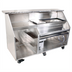 Thumbnail image #1 for Glastender Portable Bar for Glassware with 72-Inch Stainless Steel Top, 12-Inch Ice Bin and 30-Inch Iced Beverage Compartment