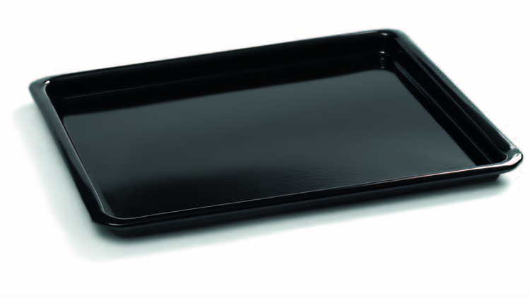 Product image #1 for Merrychef E5 Black Vitreous Baking/Roasting Tray, 1 x 17 x 13.2 Inch