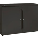 Thumbnail image #2 for Perlick Corporation Top Shelf DB48 48-Inch Two-Section Back Bar Dry Storage Cabinet, 2 Locking Doors, Stainless Steel Interior