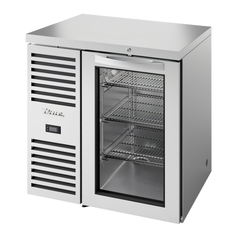Product image #1 for True Premier Bar 32-Inch One-Section Refrigerated Back Bar Cooler with Locking Glass Door