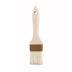 Thumbnail image #1 for Winco 2-Inch Flat Boar Bristle Pastry/Basting Brush with Wooden Handle