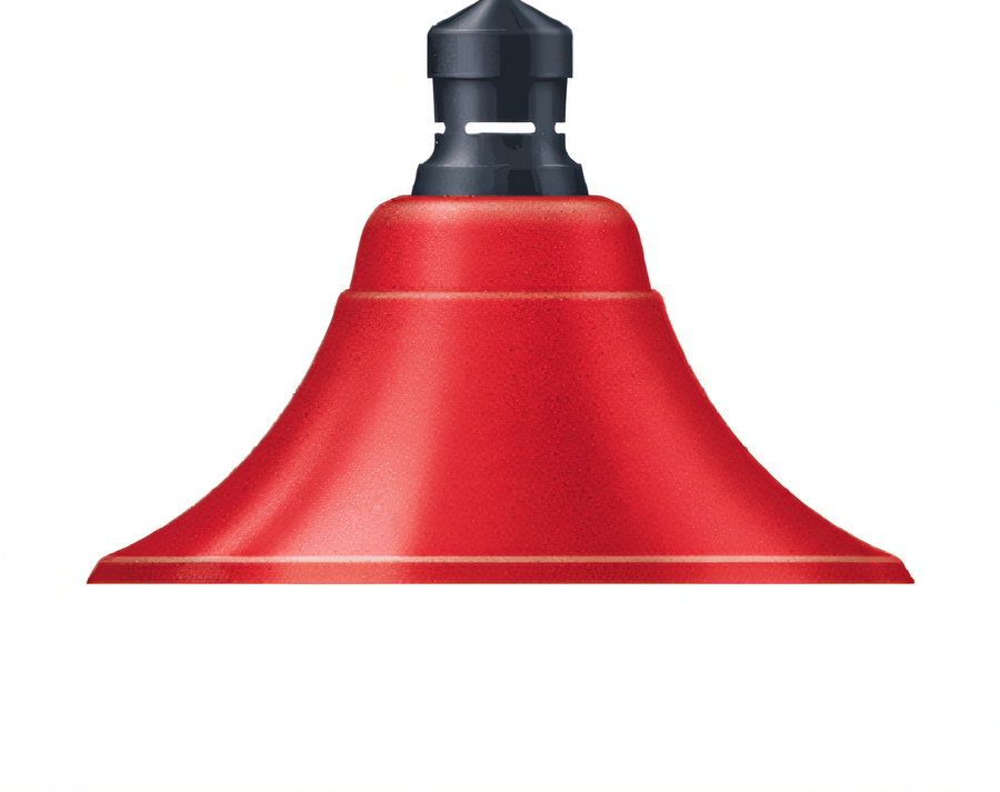 Product image #1 for Hatco DLH-2400 Decorative High-Watt Heat Lamp, 1 Bulb, 375W Max, 8-1/2-Inch H x 12-Inch Diameter Shade