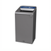 Thumbnail image #1 for Rubbermaid Commercial Configure Decorative Mixed Recycling Container, 23 Gallon, Square, 1-Stream, Stenni Grey
