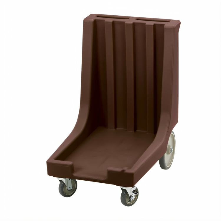 Product image #2 for Cambro Camdolly Tray and Sheet Pan Dolly with Handle, Dark Brown, 300 lb. Capacity