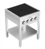 Thumbnail image #1 for Eurodib Commercial Freestanding 4-Zone Induction Cooktop, 208V 3-Phase