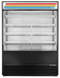 Thumbnail image #1 for True 60-Inch Vertical Open Air Merchandiser Refrigerator, Self-Contained R290, Black Exterior
