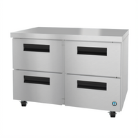 Hoshizaki Steelheart UR48B-D4 48-Inch Two-Section Undercounter Drawer Refrigerator