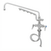 Thumbnail image #2 for UltraRinse Stainless Steel Single-Hole Deck-Mount Mixing Faucet with 18